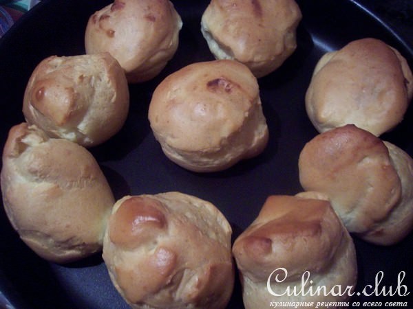 Шу с кремом