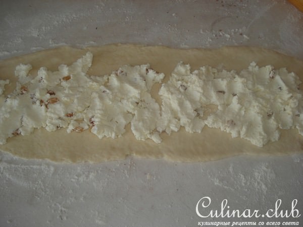 Сырная плетенка (сладкая)