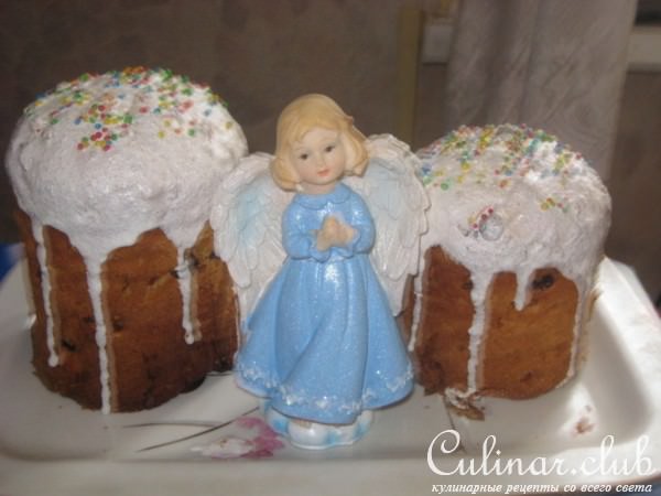 Пасха сырая,Кулич домашний,Крашенки по-старинке.