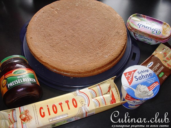 Торт „Giotto“.