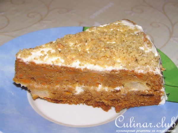 Морковный торт от Иннесы