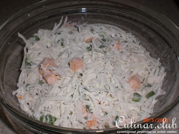 Картофельная краюшка с тимьяном и сыром