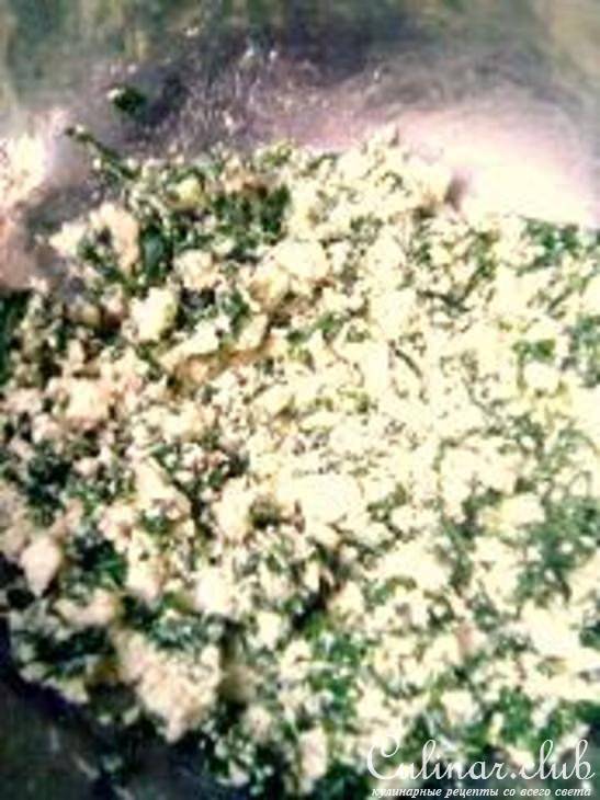 Пирожки со шпинатом и белым сыром (Ыспанклы почалар)