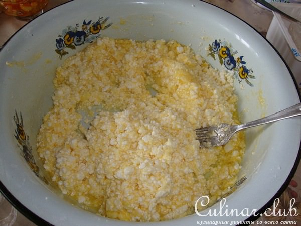 Творожный кекс-бисквит