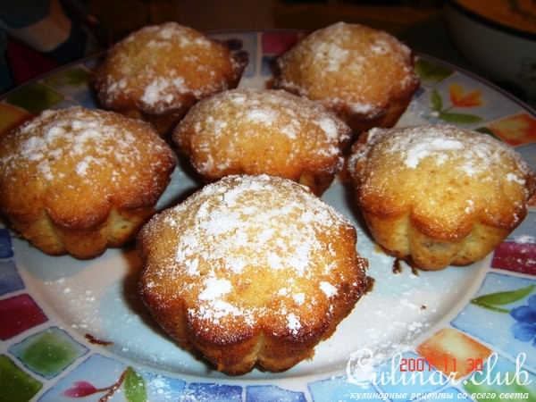 Кексики творожные