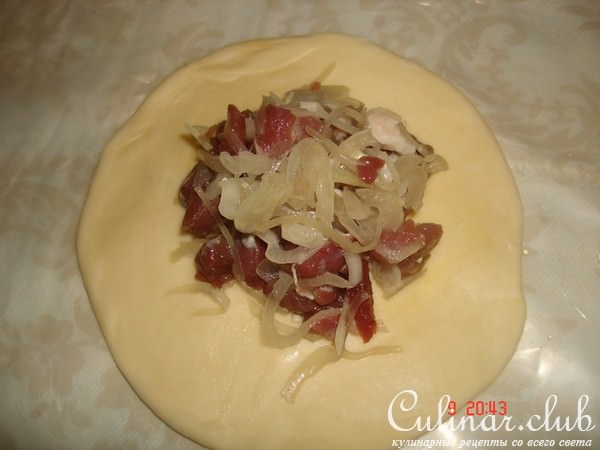 слоенная самса