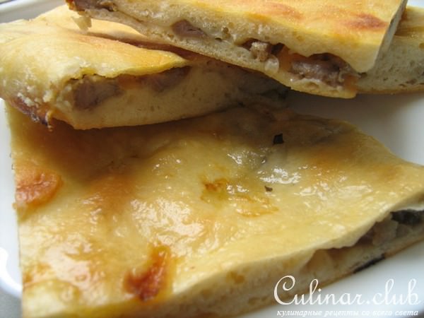 КУБДАРИ-хачапури с мясом