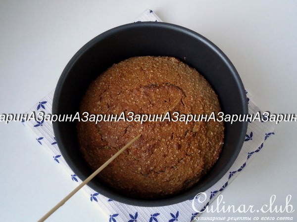 Гречишно-кунжутный пирог и глег из ирги