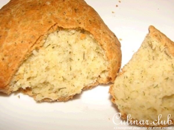 Коржики с укропом к любому супчику