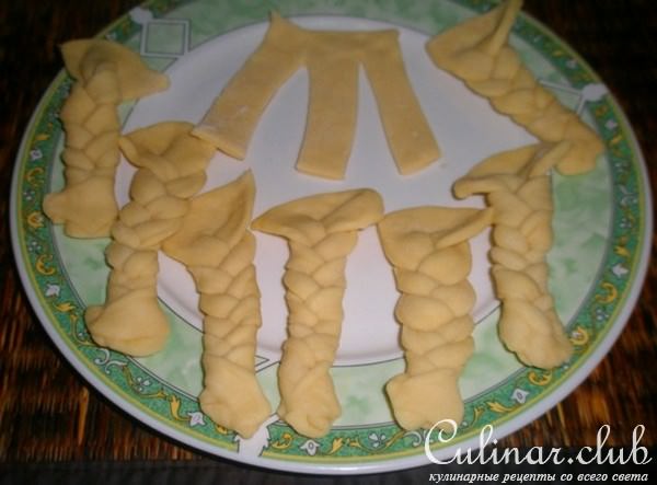 Косички в лимоном сиропе