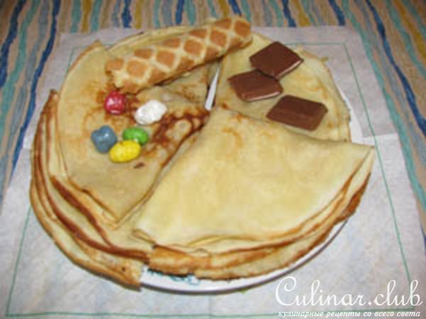 Вафельные блины