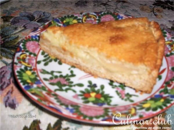 Пирог "Яблоки в сметане" (вариант)