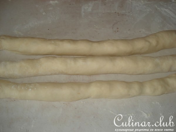 Сырная плетенка (сладкая)