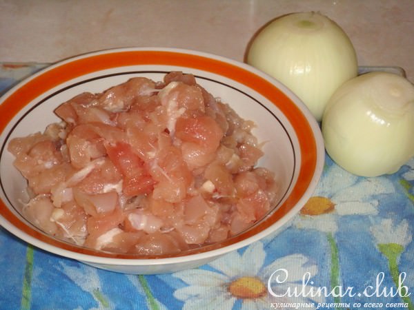 самса с курочкой