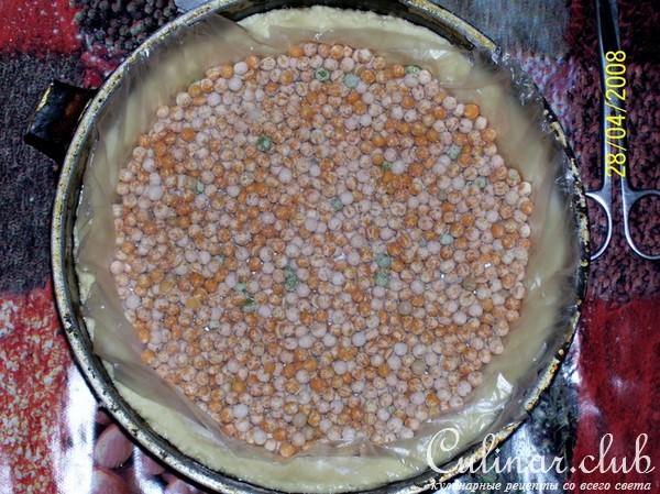 Сметанный пай с клубникой