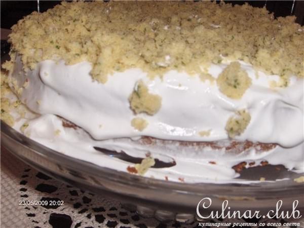 Сладкий тортик со шпинатом (типа Greencake)