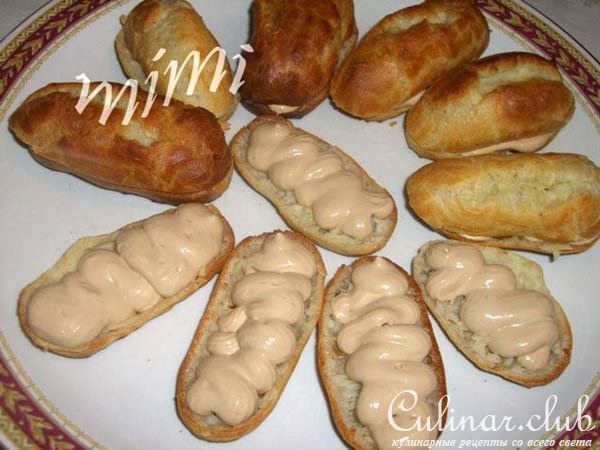 кофейные эклеры