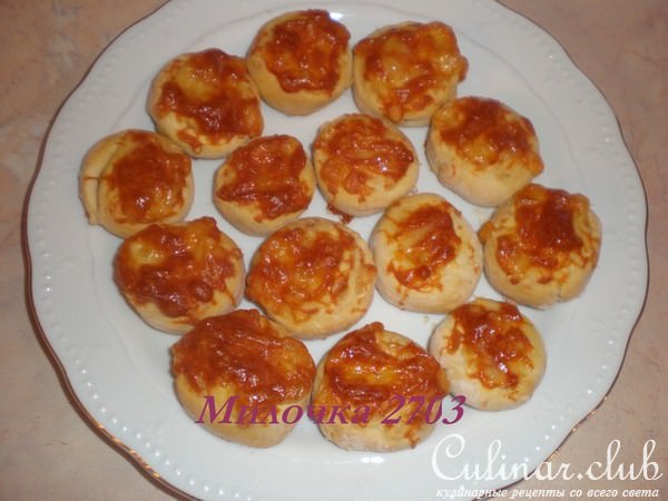 Простые сырные булочки