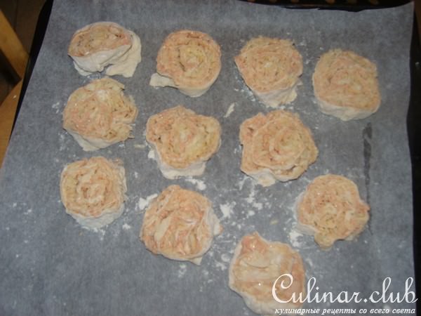 Сырные розочки