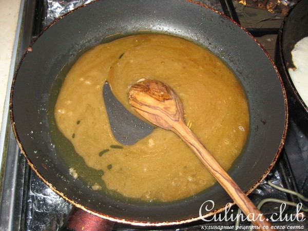 Блинчатый сладкий пирог