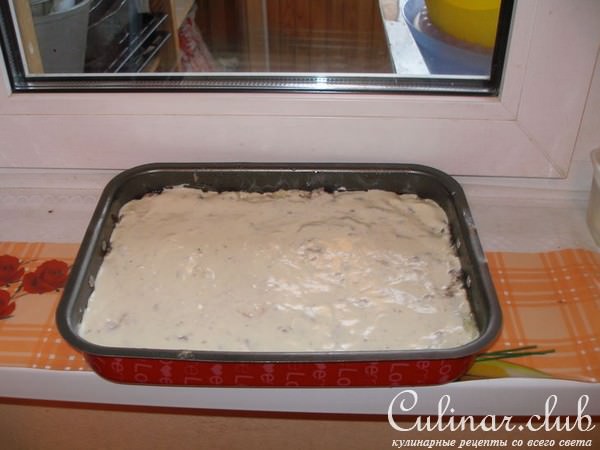 Рыбный пирог на скорую руку