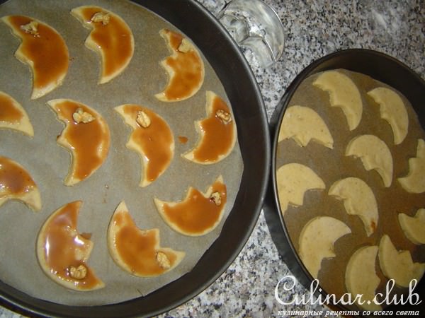 Рождественское печенье "Грецкое"-Pltzchen "Walnuschnitten"