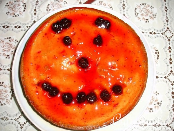 пирог с брусникой