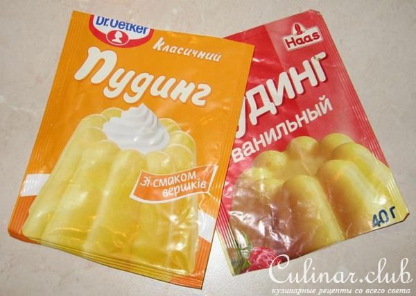 Торт-пудинг «Нежность»
