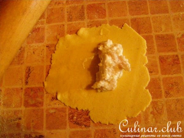 Чебуреки из кукурузной муки