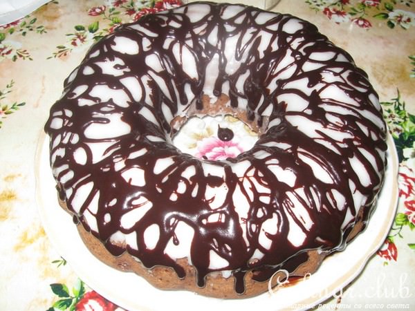 Коврижка шоколадная (очень легкая)
