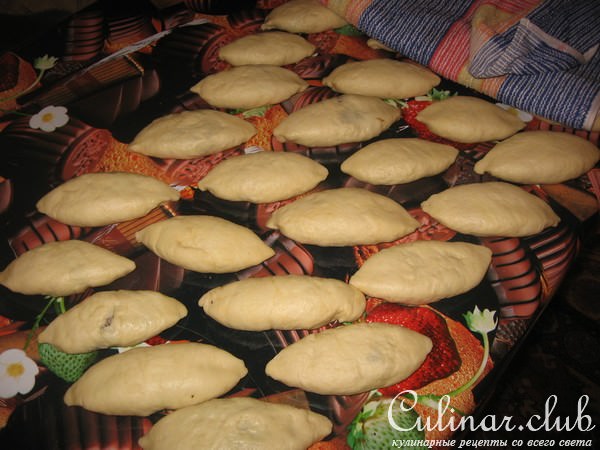 Жареные пирожки с ливером