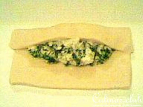 Пирожки со шпинатом и белым сыром (Ыспанклы почалар)