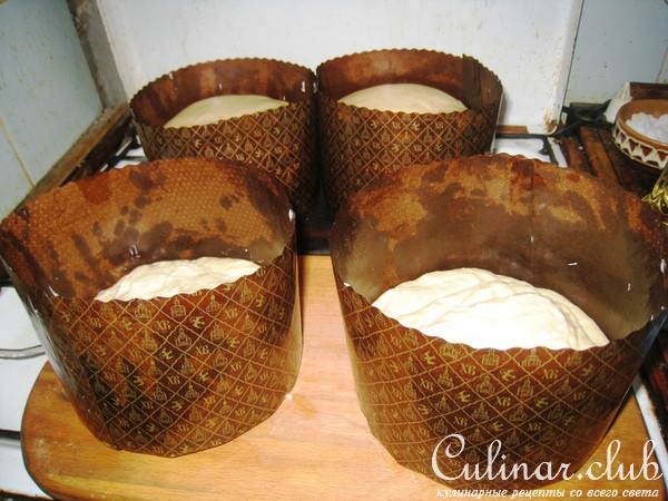 Пасхальный кулич.