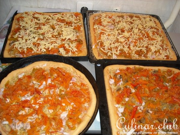Любимая пицца (зимний вариант)
