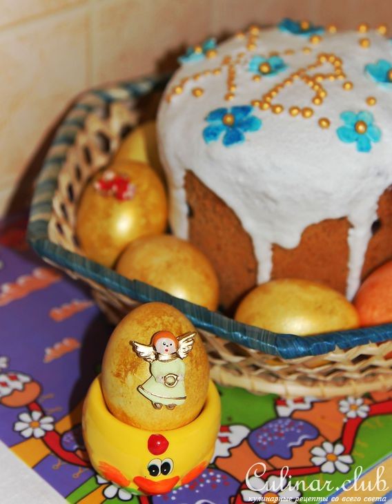 Александрийское тесто для куличей