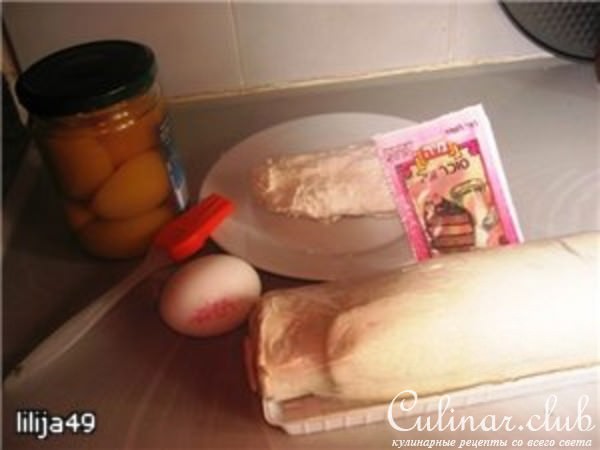 Пирожное "Яичница-глазунья"