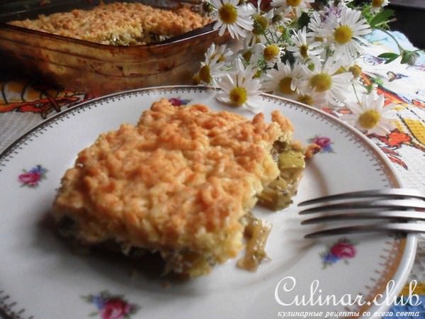 Кабачковый крамбл