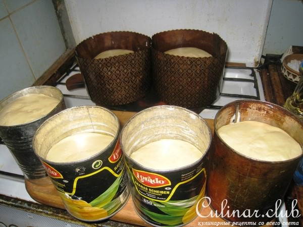 Пасхальный кулич.