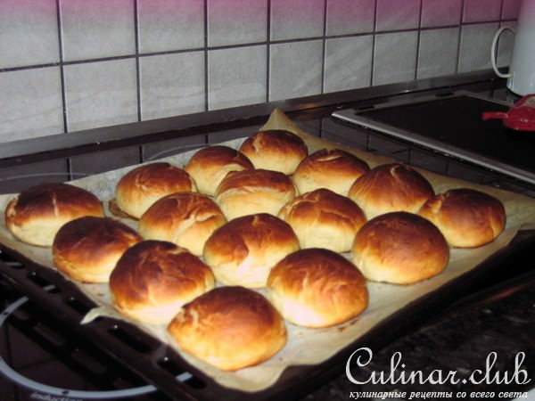 Семлы -булочки на масленницу