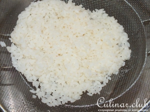 Французская рисовая запеканка с вишней