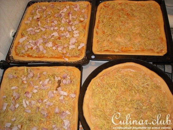 Любимая пицца (зимний вариант)
