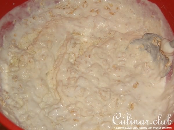 Блины манно-овсяные с сыром