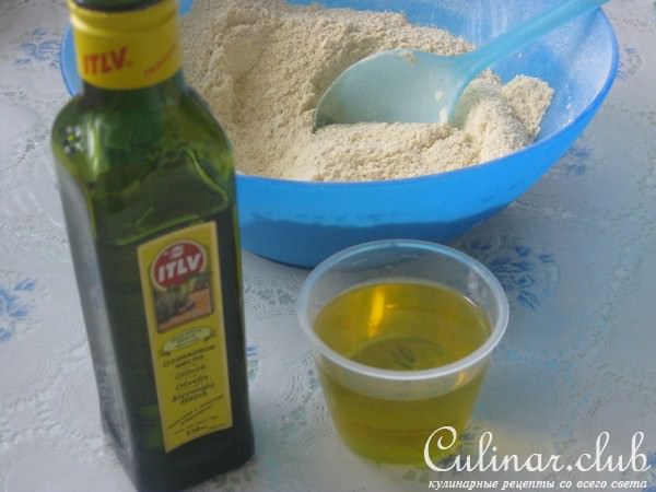 Фруктовая галета с кукурузной мукой