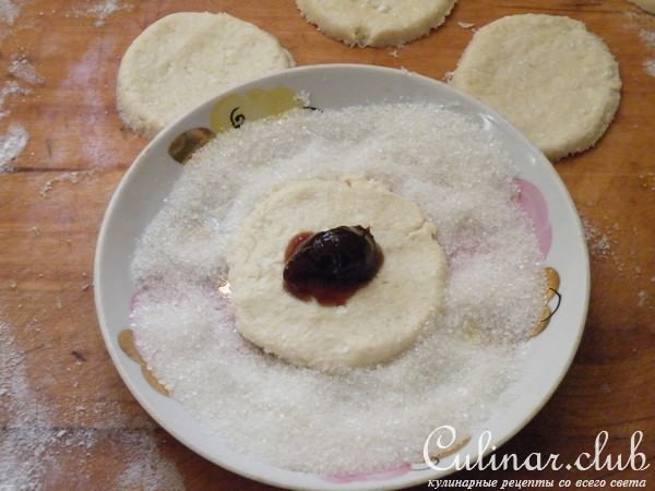 Творожное печенье