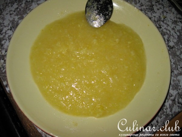 Песочный лимонный пирог (вариант)