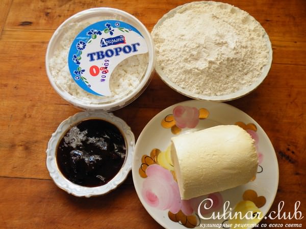 Творожное печенье