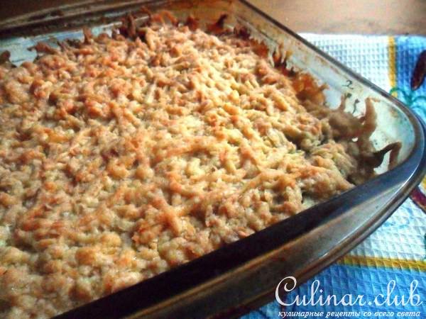 Кабачковый крамбл