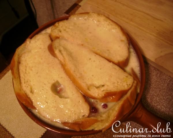 Ароматная шарлотка с яблоками и брусникой. Для Наташи-krisenok.