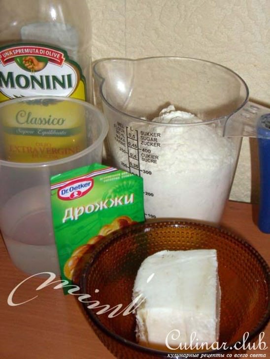 фокачча с сальцем