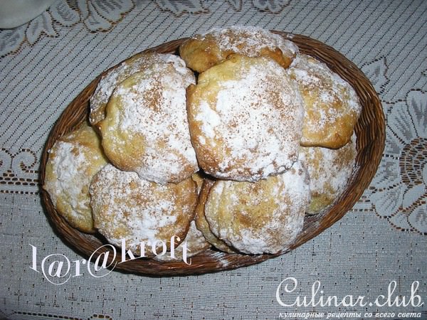 апельсиновое печенье с корицей